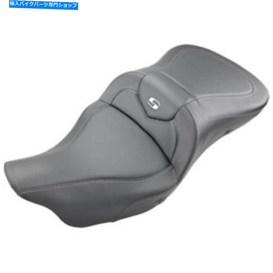 シート Saddlemen Roadsofa Trike Seat - 加熱 - カーボンファイバー（ブラック）808-07B-185THC Saddlemen Roadsofa Trike Seat - Heated - Carbon Fiber (Black) 808-07B-185THC【並行輸入品】