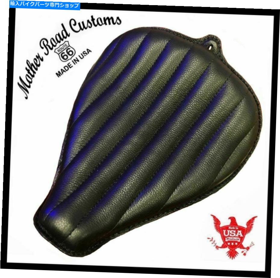 シート 2004-2006フレームシートブラックタックロールレザーすべてのモデルのスポーツスターハーレー 2004-2006 Sportster Harley On The Frame Seat Black Tuck Roll Leather All Models【並行輸入品】｜Us Custom Parts Shop USDM