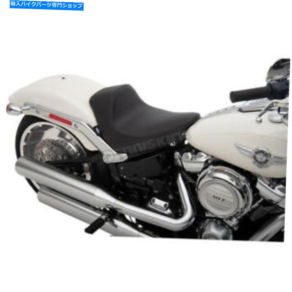 シート ドラッグスペシャリスムーズソーラーリフレクティブレザーEZ-ONソロシート - 0802-1184 Drag Specialties Smooth Solar-Reflective Leather EZ-On Solo Seat - 0802-1184【並行輸入品】