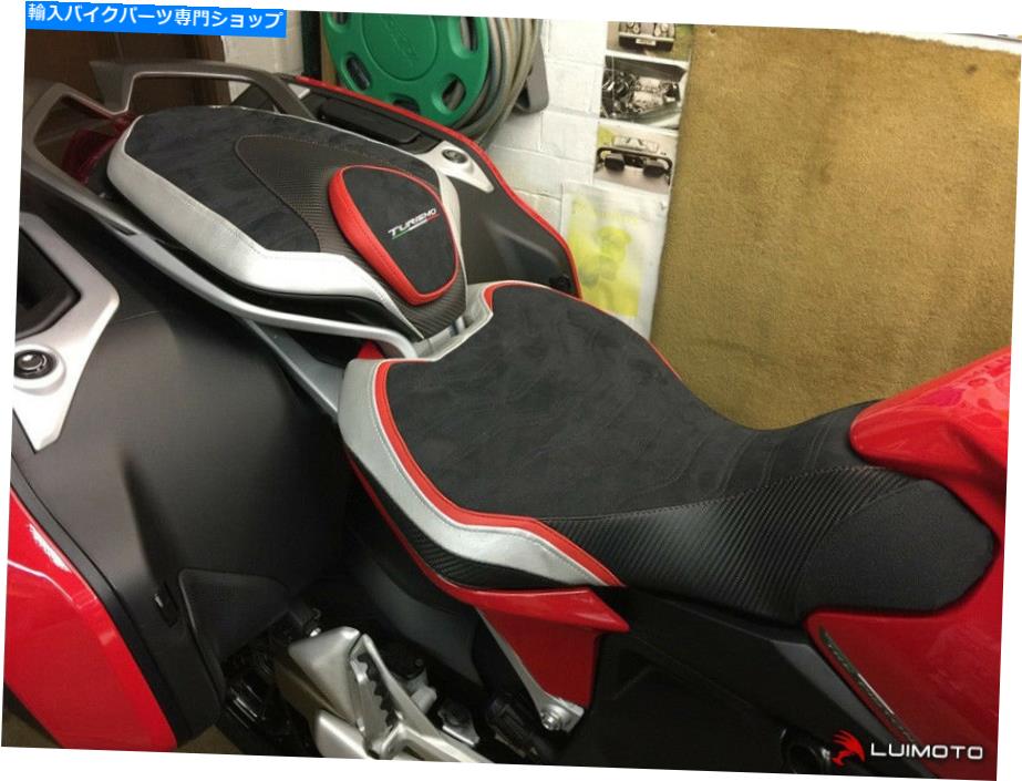 シート ライダー＆または助手席カバーMV Agusta Turismo Veloce 800 2014-2020 Luimoto RIDER & OR PASSENGER SEAT COVERS MV AGUSTA TURISMO VELOCE 800 2014-2020 LUIMOTO【並行輸入品】