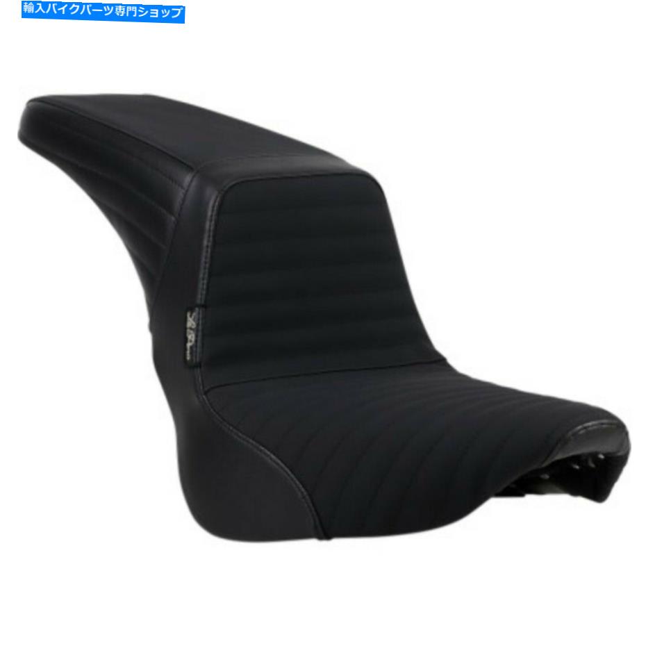 シート Le Pera KickflipプリーツGRIPPテープシート2 UPハーレー18+ソフト化FXLR FLSB M8 Le Pera Kickflip Pleated Gripp Tape Seat 2 Up Harley 18+ Softail FXLR FLSB M8【並行輸入品】