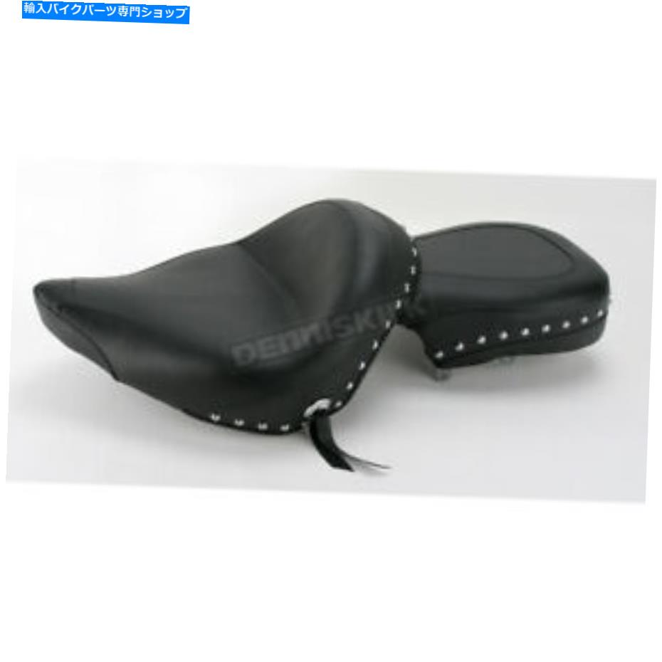シート マスタングシートツーピースワイドスタッドシート - 76510 Mustang Seats Two-Piece Wide Studded Seat - 76510【並行輸入品】