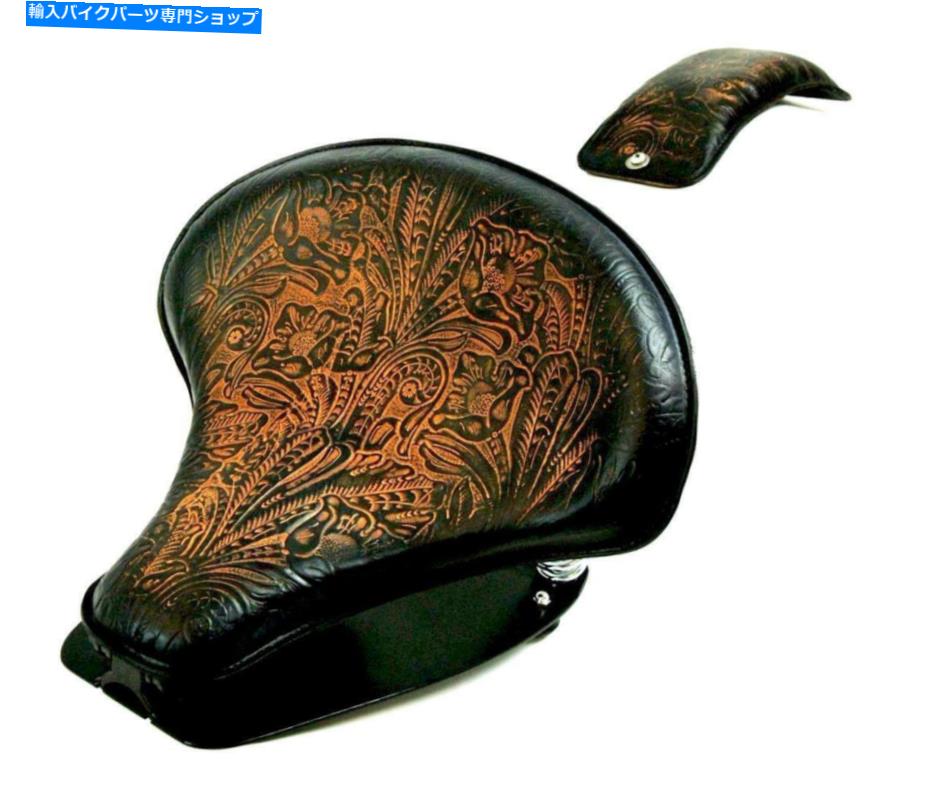 シート 2015-2021インディアンスカウトスプリングトラクターシートアリBRN工具マウントキットパッドCS 2015-2021 Indian Scout Spring Tractor Seat Ant Brn Tooled Mounting Kit Pad cs【並行輸入品】｜Us Custom Parts Shop USDM