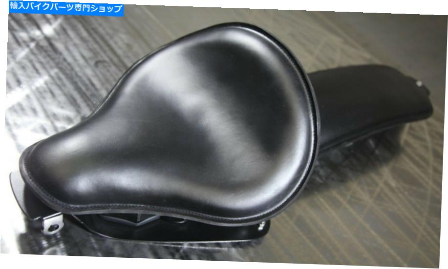 シート 04-06 Sportster Harley Spring Seat Black 12x13x1 \