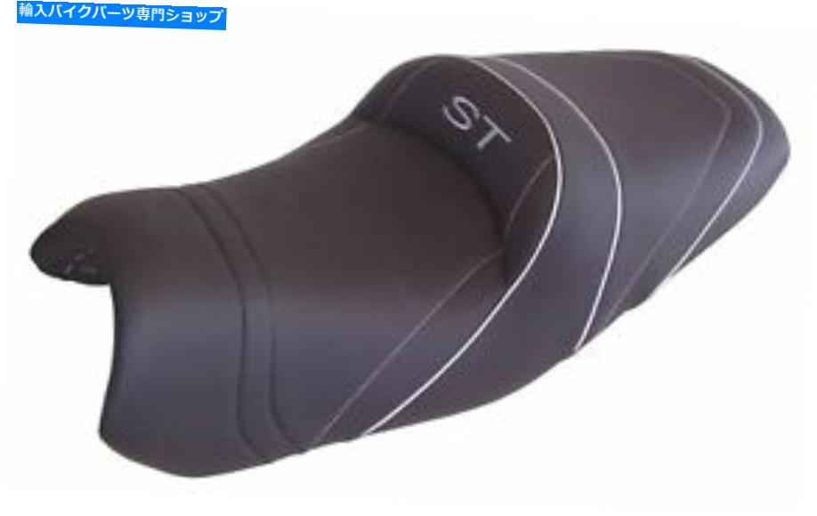 シート DUCATI ST3トップ販売者デラックスシートコンフォートブラックシルバースポーツモトロゴ090 DUCATI ST3 Top Sellerie Deluxe seat Comfort Black Silver Sport Moto logo 090【並行輸入品】|Us Custom Parts Shop USDM