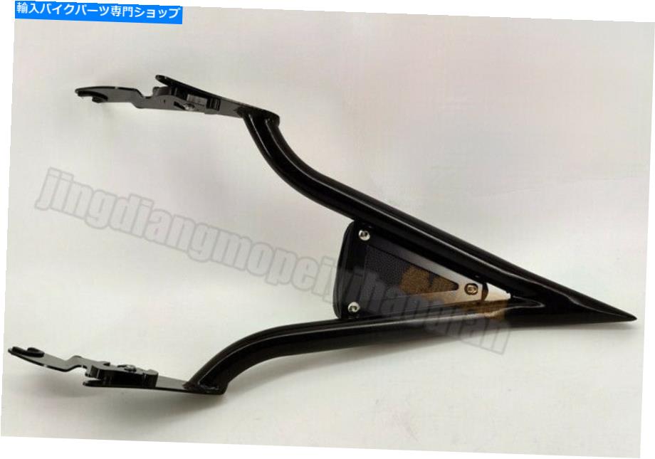 シーシーバー ハーレーツーリングロードストリートエレクトラグライドロードキングブラック Backrest Sissy Bar for Harley Touring Road Street Electra Glide Road King Black【並行輸入品】