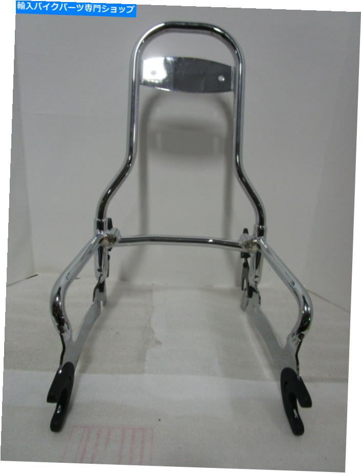 シーシーバー 14-18本物のインドの主鋼14インチ。クイックリリース旅客Sissy Bar Chrome 14-18 Genuine Indian Chief Steel 14 in. Quick Release Passenger Sissy Bar Chrome【並行輸入品】