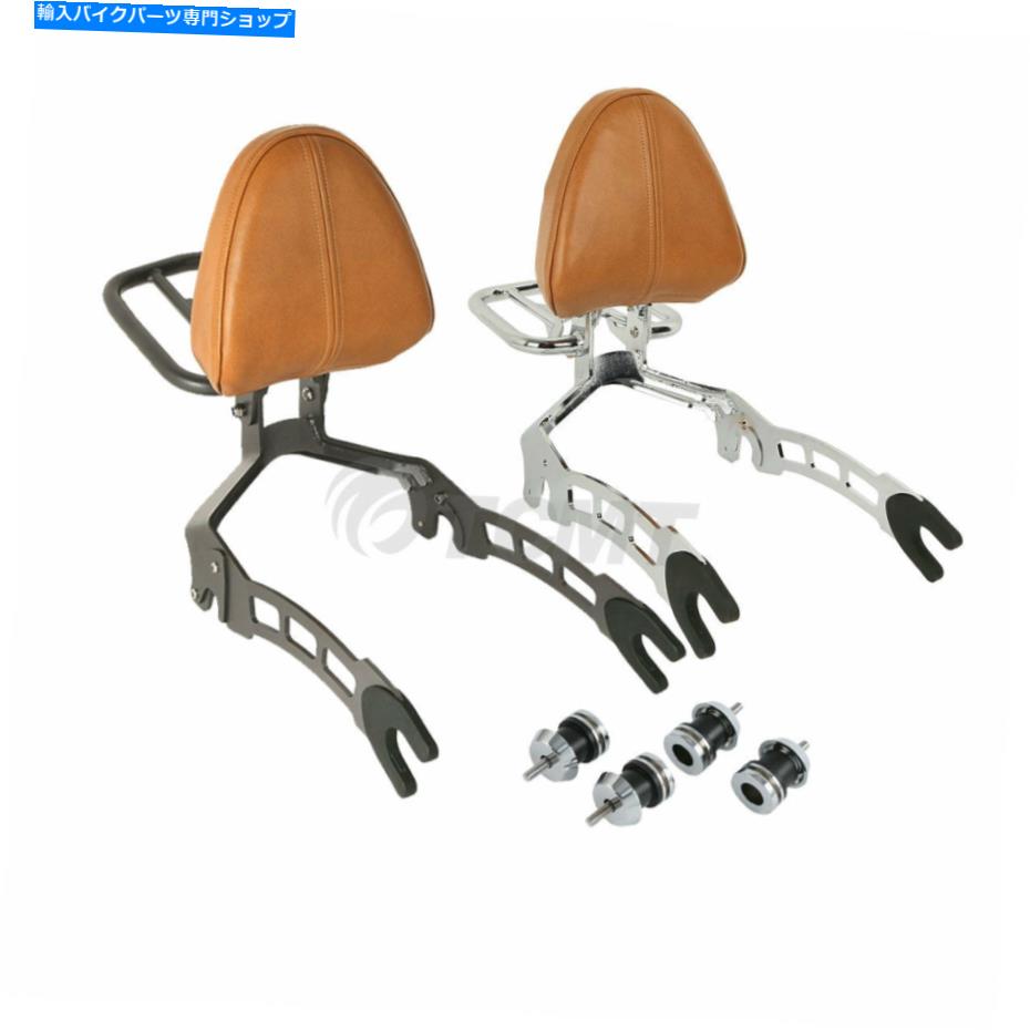 シーシーバー 乗客の背もたれのSissy Bar Rack Mounting Spoolsはインドのスカウト15-20に適しています Passenger Backrest Sissy Bar Rack Mounting Spools Fit For Indian Scout 15-20【並行輸入品】