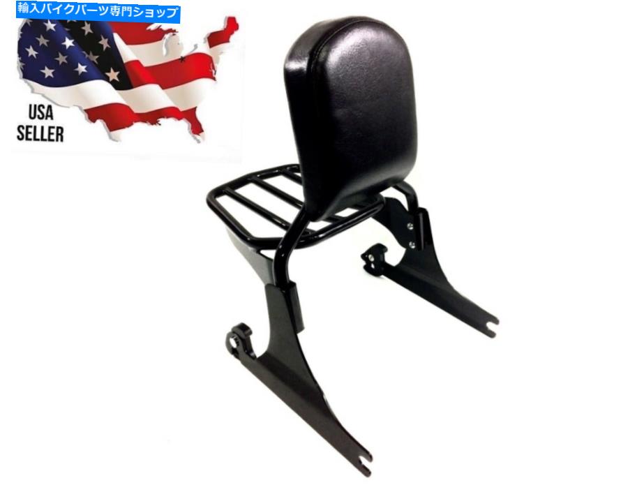 シーシーバー グロスブラックハーレーソフトビーシーバー荷物ラックFatboy 2006-2017ファットボーイLO S GLOSS BLACK HARLEY SOFTAIL SISSY BAR LUGGAGE RACK FATBOY 2006-2017 FAT BOY LO S【並行輸入品】