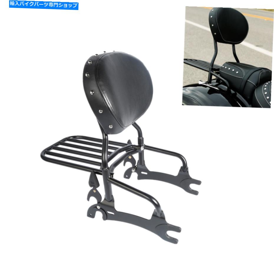 シーシーバー Backrest Sissy Bar W /荷物ラックのパッド荷物ラック2016-2018 Backrest Sissy Bar W/ Pad Luggage Rack For Indian Chief Dark Horse 2016-2018 US【並行輸入品】｜Us Custom Parts Shop USDM