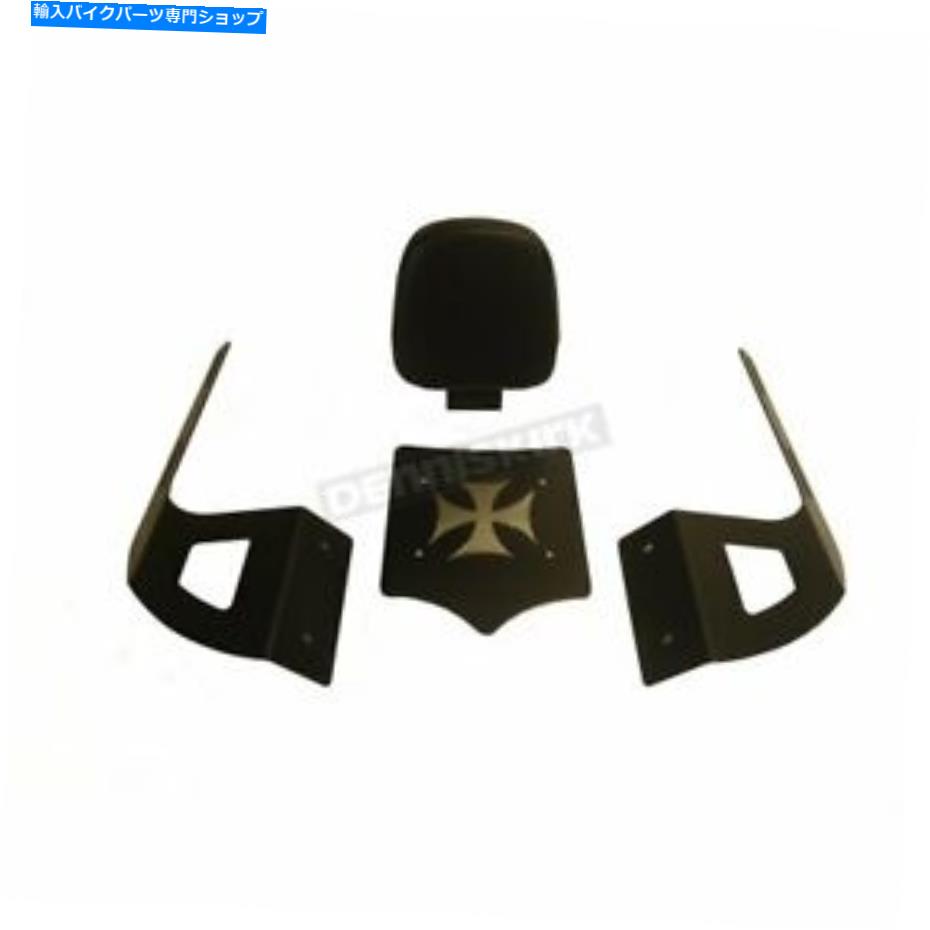 シーシーバー BDDブラッククロスシーシーバーw /荷物ラック＆バックレストのための2アップシート - 101-032-506 BDD Black Cross Sissy Bar w/Luggage Rack & Backrest for 2-Up Seats - 101-032-506【並行輸入品】