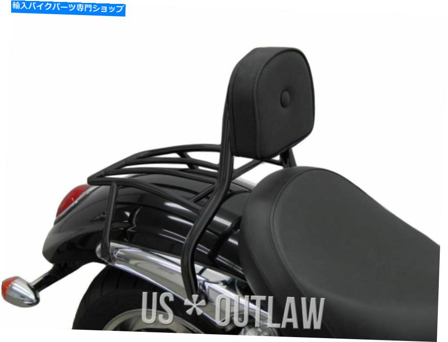 シーシーバー ラックのブラックコートドライバーのSissyバーのバーの雑学の雑話のロケットIIIロードスターxクラシック black coated driver sissy bar with rack Triumph Rocket III Roadster X Classic【並行輸入品】|Us Custom Parts Shop USDM