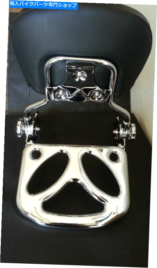 シーシーバー 2PTドッキングキット+背もたれのSissy Bar Ghost荷物ラックハーレーダビッドソンツーリング 2pt Docking kit + Backrest Sissy bar Ghost Luggage Rack Harley Davidson Touring【並行輸入品】 56,445円