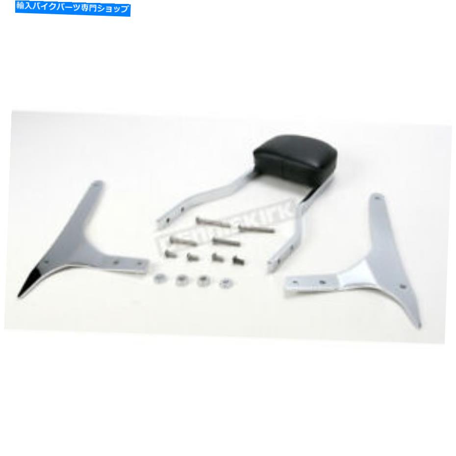 シーシーバー コブラショートスクエアシーシーバーw /パッド - 02-5725 Cobra Short Square Sissy Bar w/Pad - 02-5725【並行輸入品】