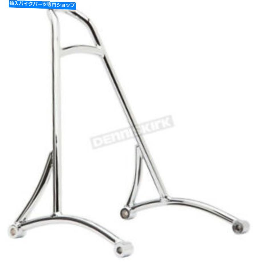 シーシーバー バリーブランドクロームショートシーシーバー - B13-1504C Burly Brand Chrome Short Sissy Bar - B13-1504C【並行輸入品】