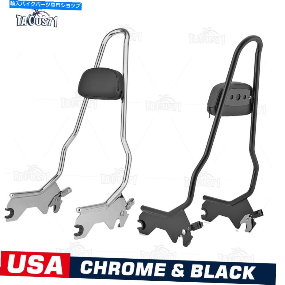 シーシーバー Harley Suftail Flde Flhc Street Bob FXBB旅客Sissy Bar Backrest W / PAD For Harley Softail FLDE FLHC Street Bob FXBB Passenger Sissy Bar Backrest w/Pad【並行輸入品】