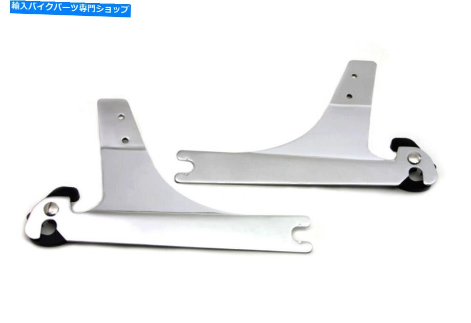 シーシーバー Sissy Barの取り外し可能なサイドプレート、ハーレー - Davidsonのオートバイモデルフィット Sissy Bar Detachable Side Plates,fits Harley-Davidson motorcycle models【並行輸入品】
