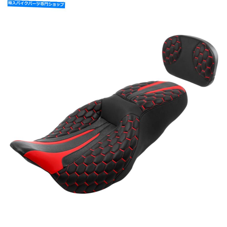 シーシーバー 運転席旅客席のSissy Barの背もたれのパッドフィットHarley Street Glide 14-21 Driver Passenger Seat Sissy Bar Backrest Pad Fit For Harley Street Glide 14-21【並行輸入品】