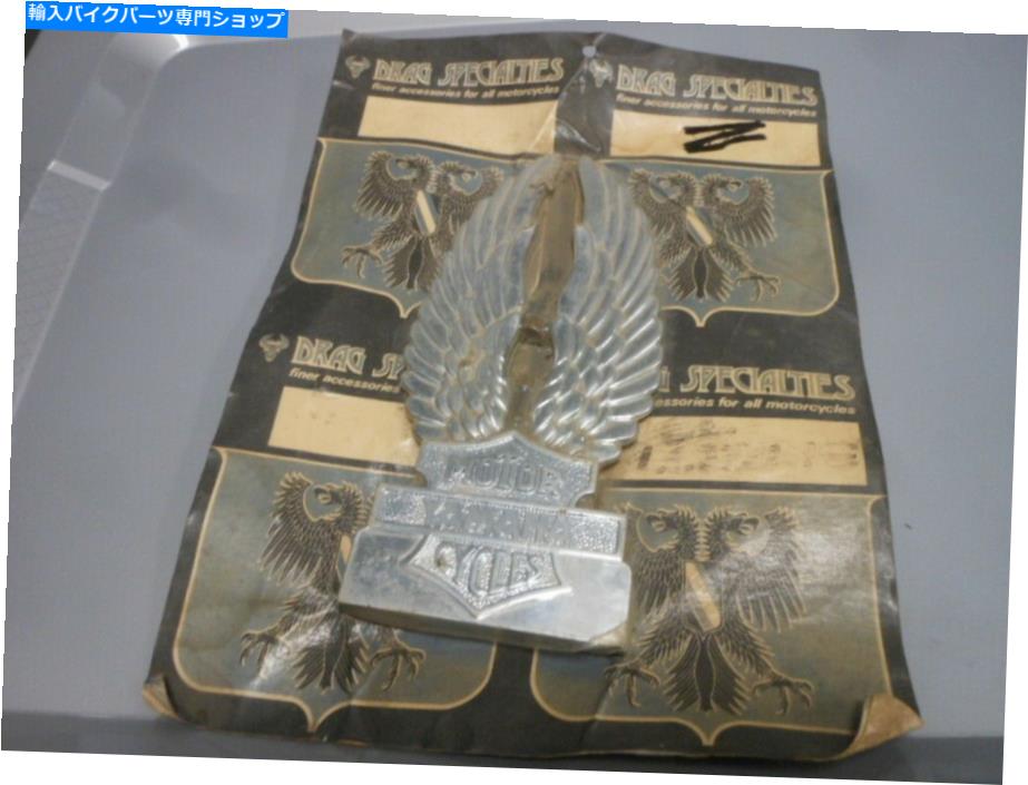 シーシーバー ヴィンテージNOSドラッグスペシャリーヤマハイーグルウィングスSissy Bar装飾インサート Vintage NOS Drag Specialties Yamaha Eagle Wings Sissy Bar Decorative Insert【並行輸入品】