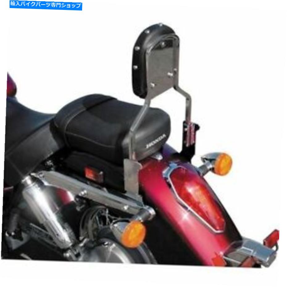 シーシーバー MC Enterprise Honda Sissy Bar Studded Pad - 175-17 MC Enterprise Honda Sissy Bar with Studded Pad - 175-17【並行輸入品】
