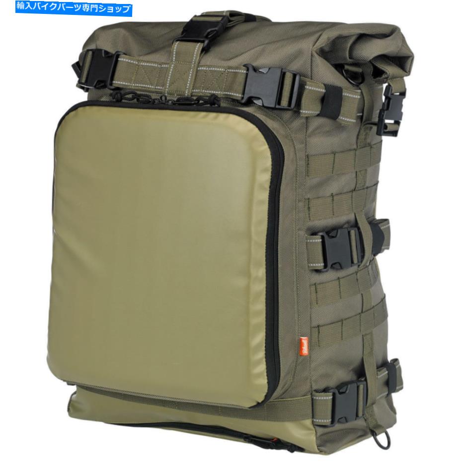 シーシーバー ビルトウェルODグリーンEXFIL-80 Sissy Bar荷物ラックパックバッグハーレーメトリックカスタム Biltwell OD Green EXFIL-80 Sissy Bar Luggage Rack Pack Bag Harley Metric Custom【並行輸入品】｜Us Custom Parts Shop USDM