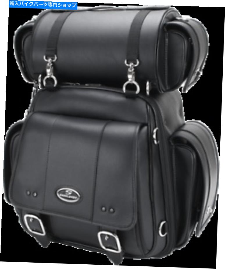 シーシーバー Saddlemen 3515-0171ロールバッグ付きCD3600 Sissy Bar Bag Saddlemen 3515-0171 CD3600 Sissy Bar Bag With Roll Bag【並行輸入品】