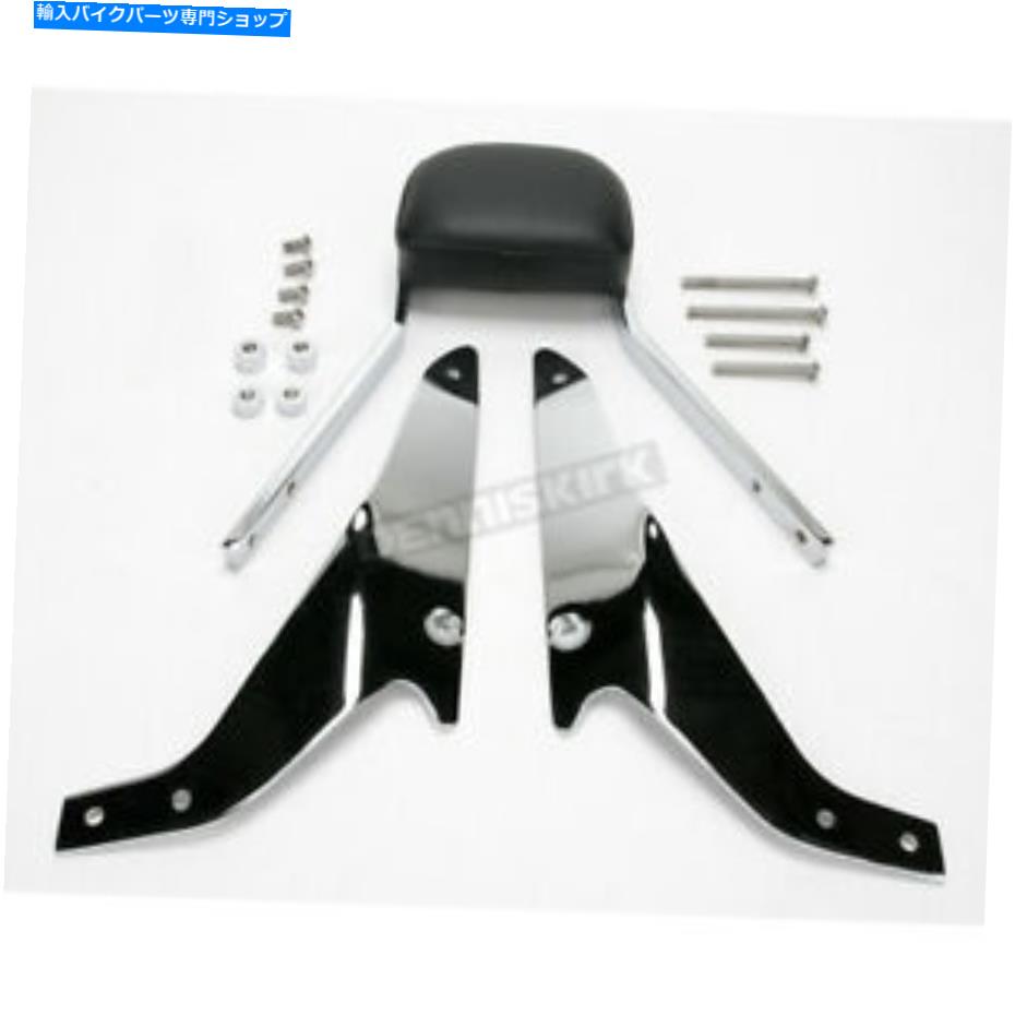 シーシーバー コブラミニスクエアシケディバーW /パッド - 11インチ - 02-4845 Cobra Mini Square Sissy Bar w/Pad - 11 in. - 02-4845【並行輸入品】