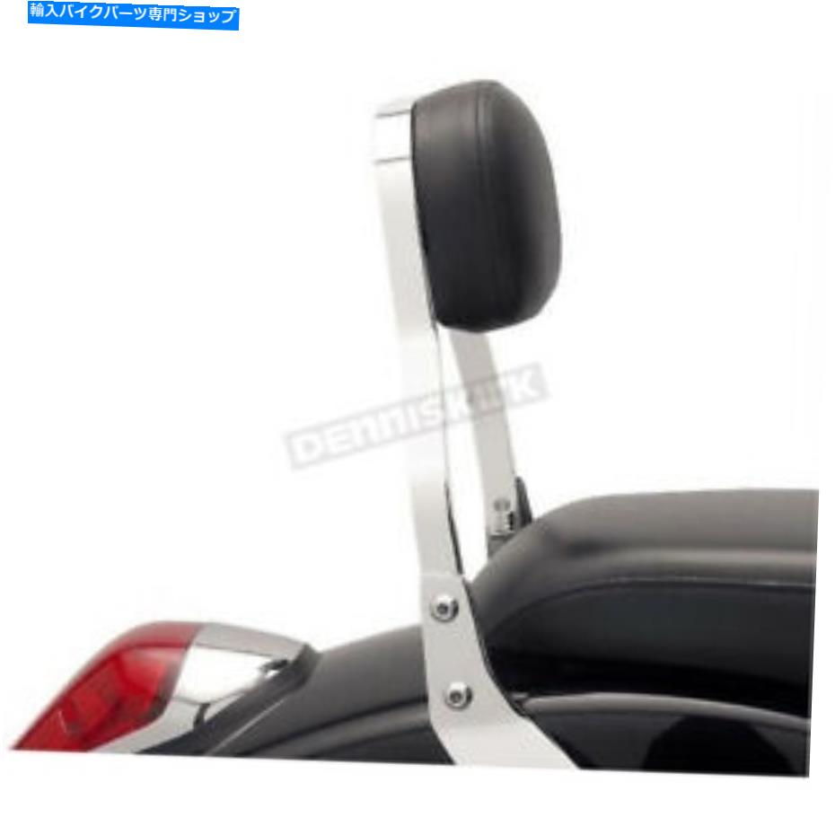 シーシーバー コブラミニスクエアシケディバーW /パッド - 11インチ - 02-4614 Cobra Mini Square Sissy Bar w/Pad - 11 in. - 02-4614【並行輸入品】