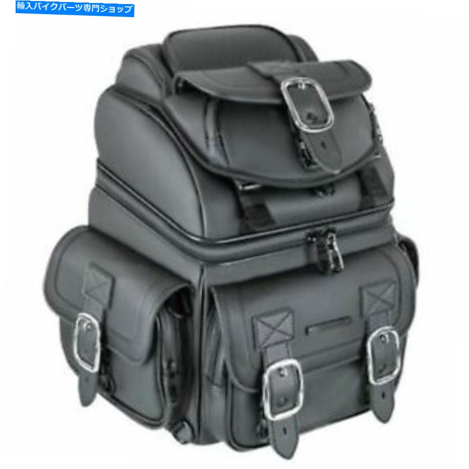 シーシーバー Saddlemen BR1800D Sissy Bar Bag - Black EX000971 SADDLEMEN BR1800D SISSY BAR BAG - BLACK EX000971【並行輸入品】