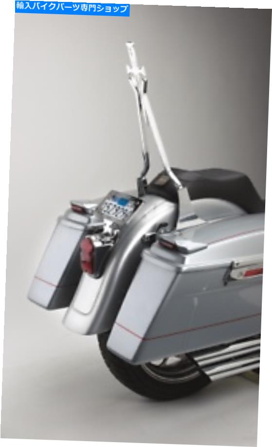 シーシーバー サイクルビジョンSissy Bar Stick - 18 In DaggertudeスタイルCV8029 Cycle Visions Sissy Bar Stick - 18in Daggertude Style CV8029【並行輸入品】