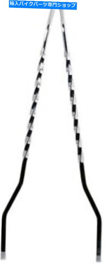 シーシーバー サイクルビジョンTwisted Sticks Sissy Bar CV8041B. Cycle Visions Twisted Sticks Sissy Bar CV8041B【並行輸入品】