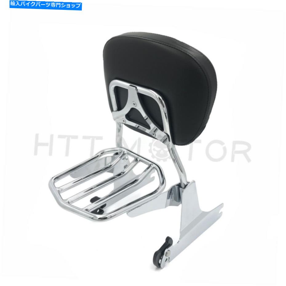 シーシーバー SISSY BAR旅客の背もたれの背景荷物標準FXST 00-05デタッチ Sissy Bar Passenger Backrest Luggage Rack For Softail Standard FXST 00-05 Detach【並行輸入品】