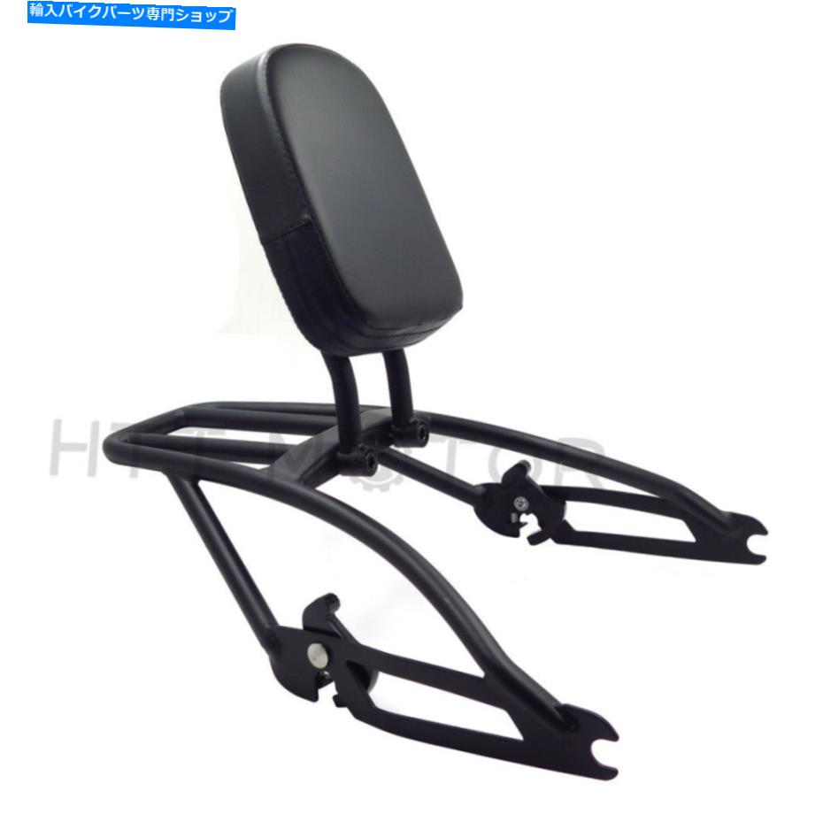 シーシーバー Harley Street for Harley Street for Black Sissy Barの背もたれの2アップ荷物ラックxg500 xg750 15-17 Black Sissy Bar Backrest Two-Up Luggage Rack For Harley Street XG500 XG750 15-17【並行輸入品】 56,445円