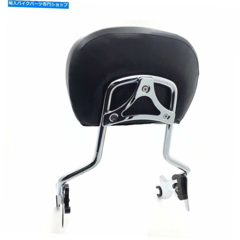 シーシーバー 調節可能なChrome Backrest Sissy Bar W / Harley Touring Screamin Eagleをパッド Adjustable Chrome Backrest Sissy Bar w/ pad For Harley Touring Screamin Eagle【並行輸入品】
