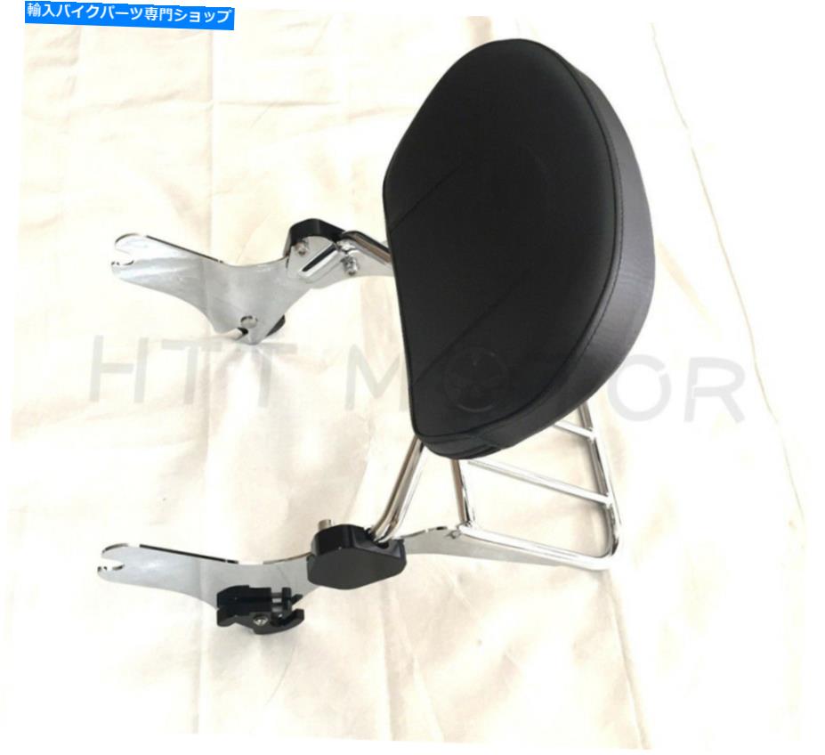 シーシーバー Hongk 97-08ハーレーフルフルフレックスFLTR BLACK SISKY BAR荷物ラックバックレストセット HongK 97-08 Harley FLHR FLHT FLHX FLTR Black Sissy Bar Luggage Rack Backrest Set【並行輸入品】