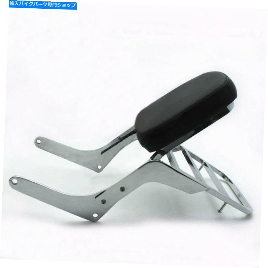 シーシーバー Honda Rebel 250 CMX250 CA250 85-15のためのChrome Backrest Sissy Bar荷物ラック Chrome Backrest Sissy Bar Luggage Rack For Honda Rebel 250 CMX250 CA250 85-15【並行輸入品】