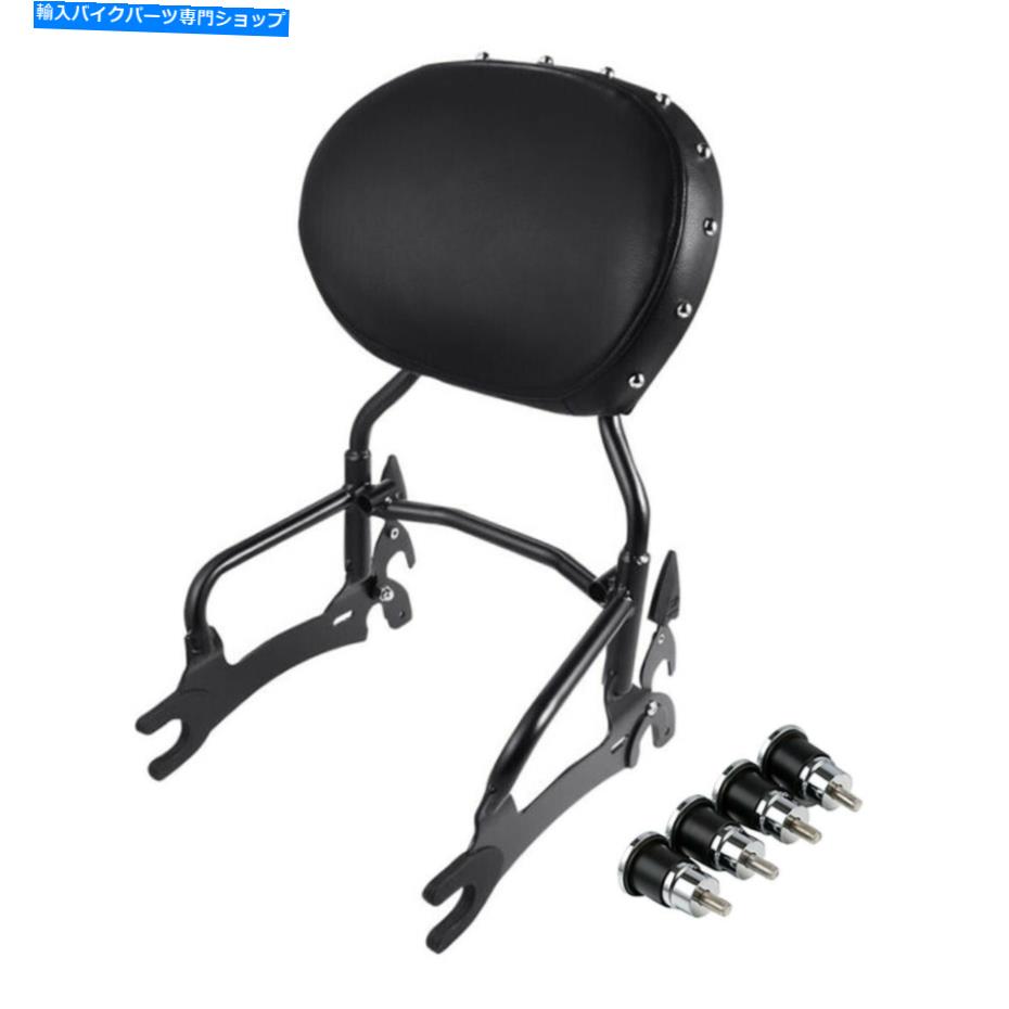 シーシーバー 12インチの首長の暗い馬のための背もたれのSissy Bar Mount Spool Fit 16-18黒 12" Backrest Sissy Bar Mount Spool Fit For Indian Chief Dark Horse 16-18 Black【並行輸入品】|Us Custom Parts Shop USDM
