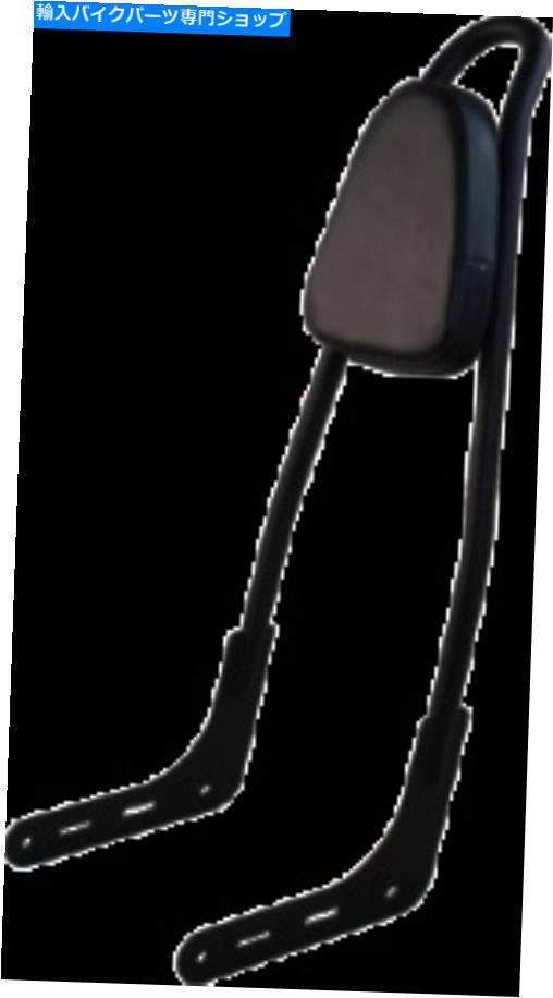 シーシーバー PAD付きマザーウェルワンピースSissy Barブラック＃MWL156T18-MB-WP Motherwell One-Piece Sissy Bar Black With Pad #MWL156T18-MB-WP【並行輸入品】｜Us Custom Parts Shop USDM 51,043円