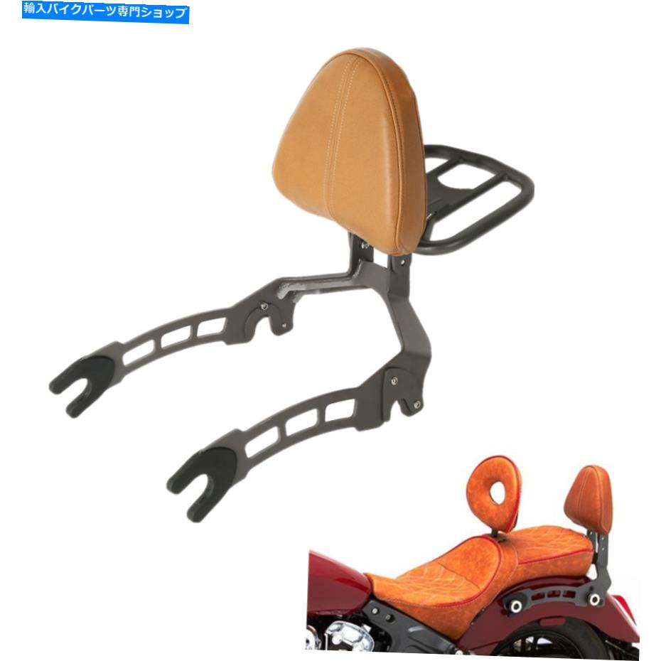 シーシーバー TCMT旅客の背もたれのSissy Bar Seat W / Rack Fit 2015-2021 16 TCMT Passenger Backrest Sissy Bar Seat W/ Rack Fit For Indian Scout 2015-2021 16【並行輸入品】