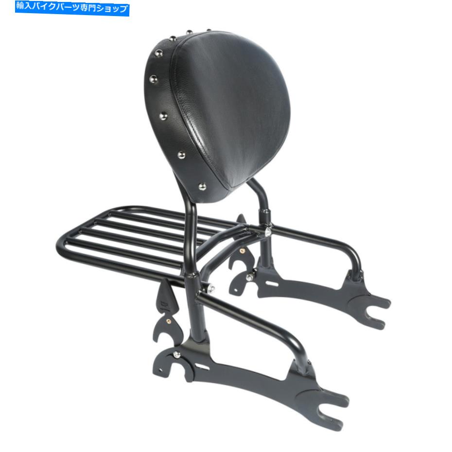 シーシーバー バックレスト・シシーバーw /荷物ラックフィットインドのチーフダークホースヴィンテージ14-18 Backrest Sissy Bar W/ Luggage Rack Fit For Indian Chief Dark Horse Vintage 14-18【並行輸入品】|Us Custom Parts Shop USDM