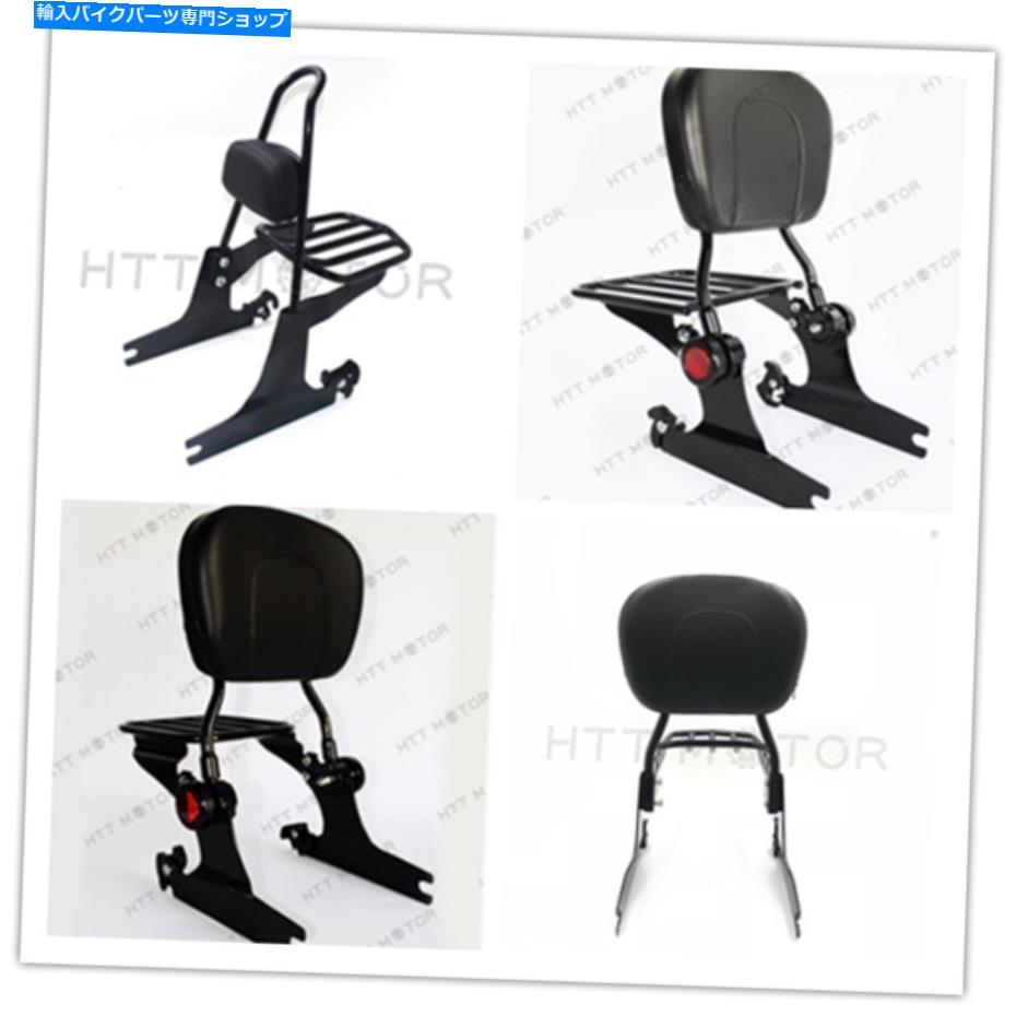 シーシーバー ブラックバックレスト・シシーバーとハーレーソフトのパッド06-17 Fatboy 2007-2016 Black Backrest Sissy Bar with Pad For Harley Softail 06-17 Fatboy 2007-2016【並行輸入品】|Us Custom Parts Shop USDM
