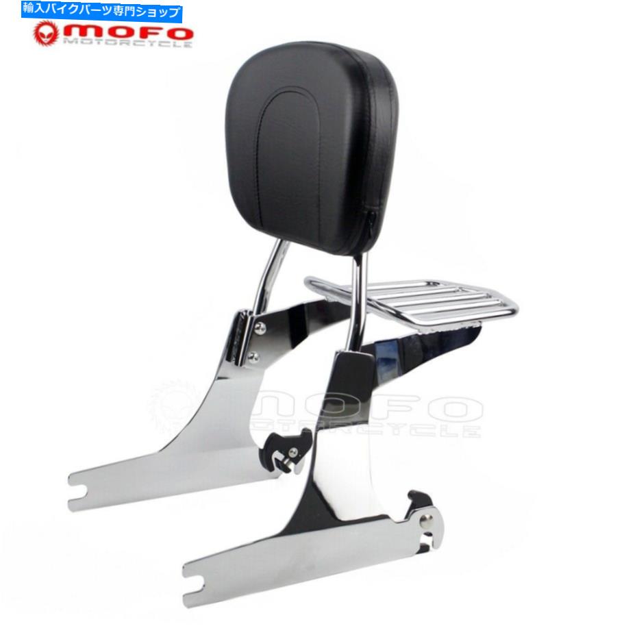 シーシーバー ハーリーダイナ脂肪ボブFXDF FXDWG FXDFSE 08-19 Backrest Sissy Bar Luggage Rack For Harley Dyna Fat Bob FXDF FXDWG FXDFSE 08-19【並行輸入品】