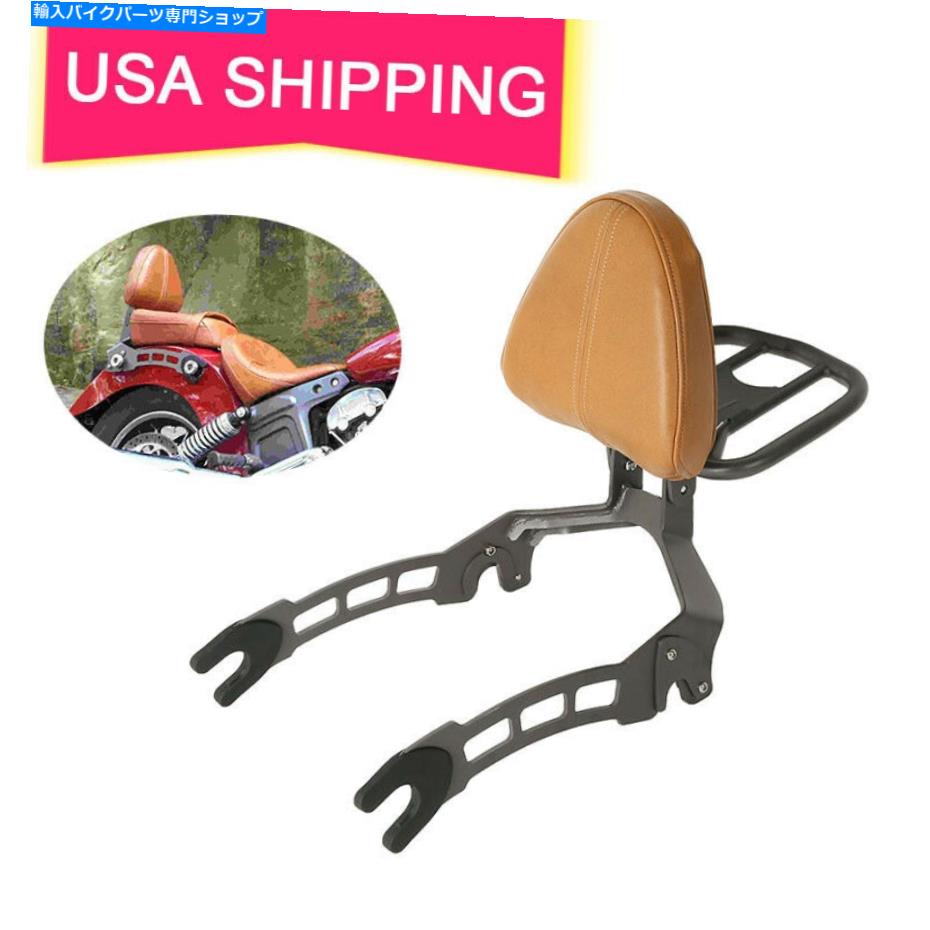 シーシーバー Indian Soutモデル6015-2020 19. Sissy Bar Backrest Luggage Rack Fit For Indian Sout Models Sixty 2015-2020 19【並行輸入品】