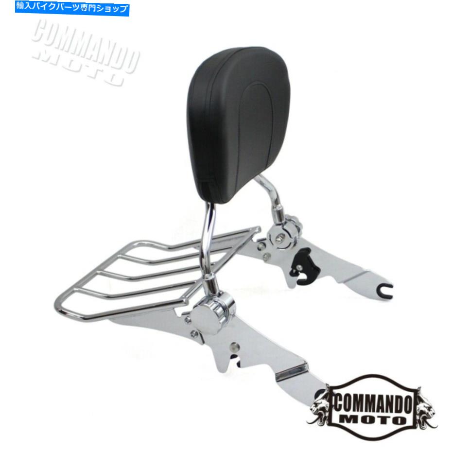 シーシーバー ハーレーロードキングエレクトラグライド2009-2017用Sissy Bar Dackrest W /荷物ラック Sissy Bar Backrest W/ Luggage Rack For Harley Road King Electra Glide 2009-2017【並行輸入品】｜Us Custom Parts Shop USDM