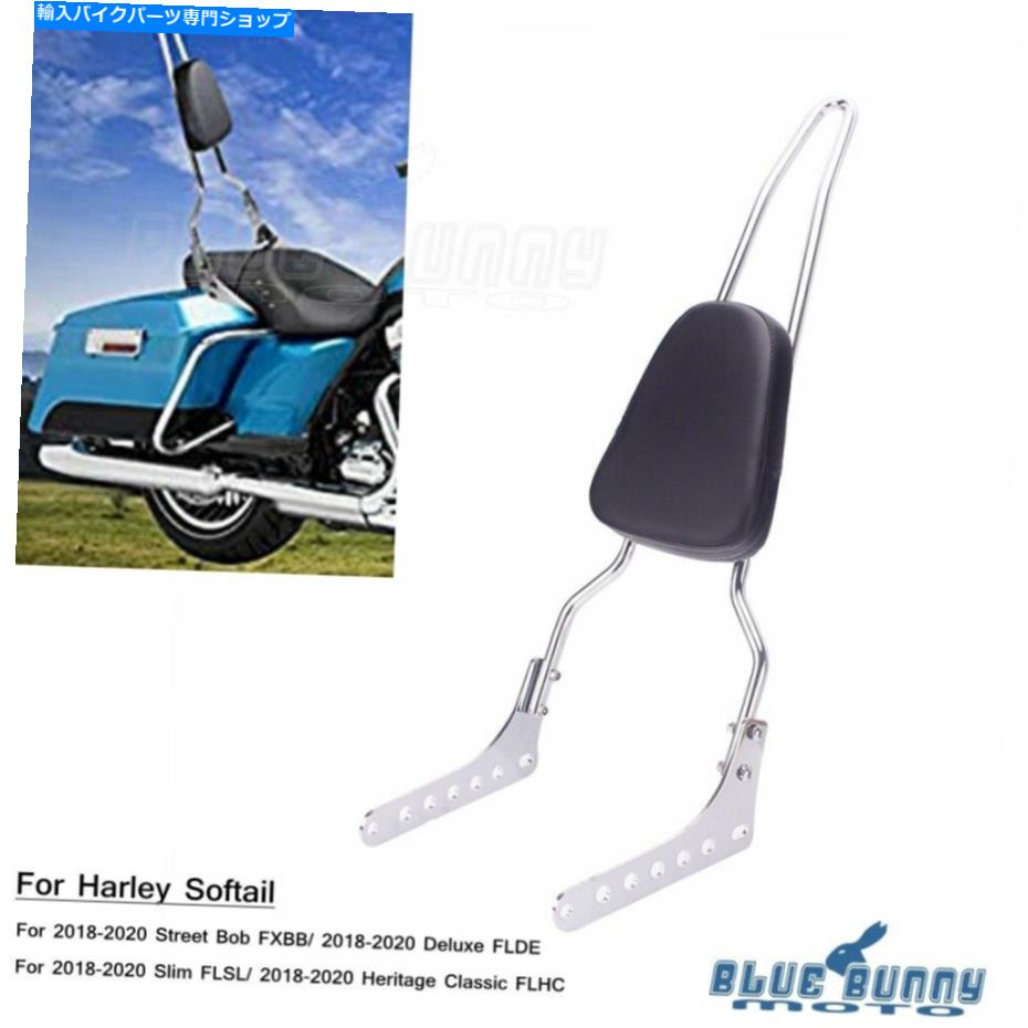 シーシーバー 2018-2020のための後部乗客のSissy Barの背もたれSoftail Heritage Classic Flhc Rear Passenger Sissy Bar Backrest For 2018-2020 Softail Heritage Classic FLHC【並行輸入品】