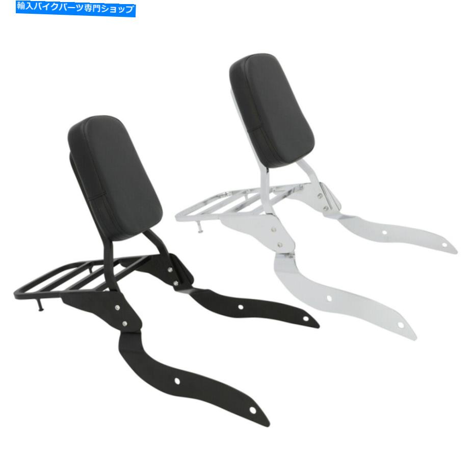 シーシーバー ヤマハXV1700 Road Star Warrior 2002-2010のためのSissy Bar Backrest W /荷物ラック Sissy Bar Backrest w/Luggage Rack For Yamaha XV1700 Road Star Warrior 2002-2010【並行輸入品】｜Us Custom Parts Shop USDM