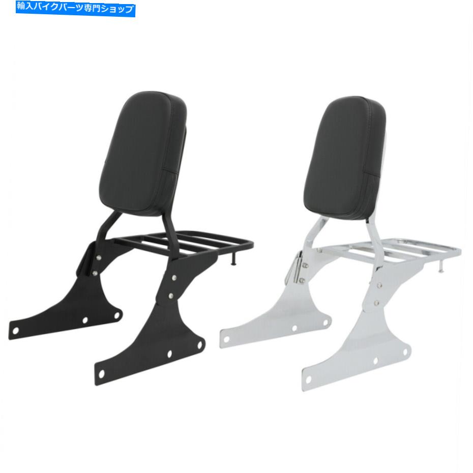 シーシーバー Harley Heritage Softail Classic Flstc fatboyのための背もたれのSissy Barの荷物棚 Backrest Sissy Bar Luggage Rack For Harley Heritage Softail Classic FLSTC Fatboy【並行輸入品】