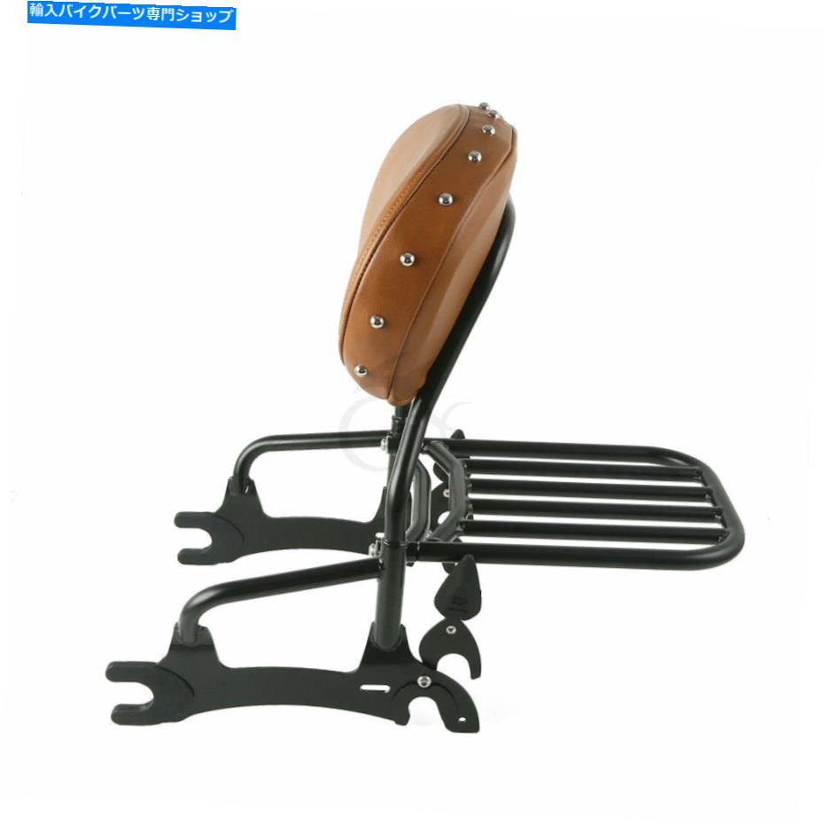シーシーバー 黒の背もたれのSissy Bar荷物ラックフィットインドのチーフビンテージ2014-2018 Black Backrest Sissy Bar Luggage Rack Fit For Indian Chief Vintage 2014-2018【並行輸入品】