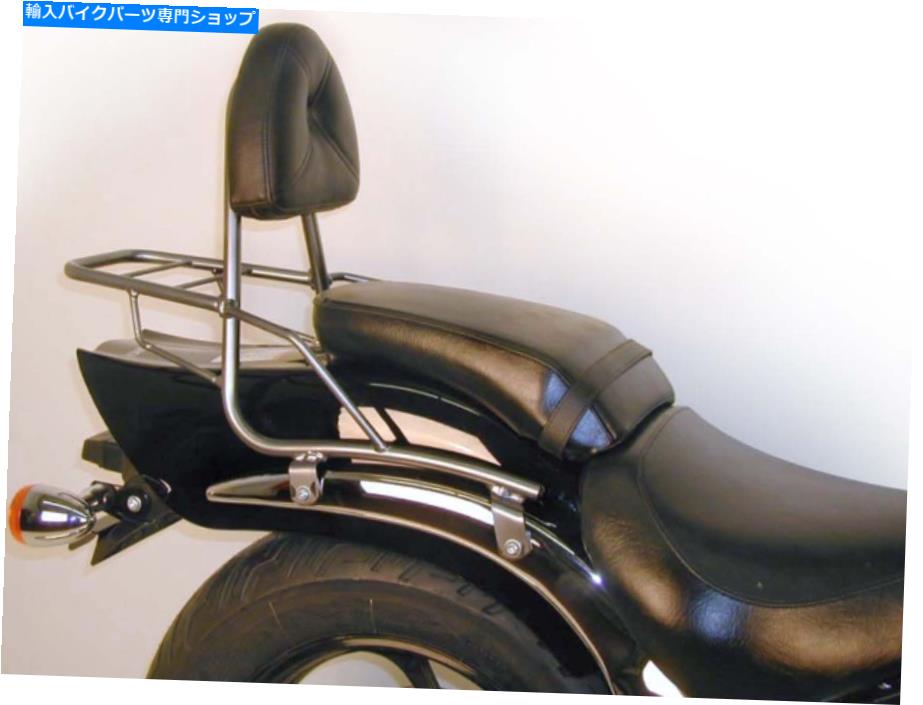 シーシーバー 鈴木M800侵入者Sissybar荷物ラック - H＆B（2005-2009） Suzuki M800 Intruder Sissybar with Luggage Rack - Chrome BY H&B (2005-2009)【並行輸入品】