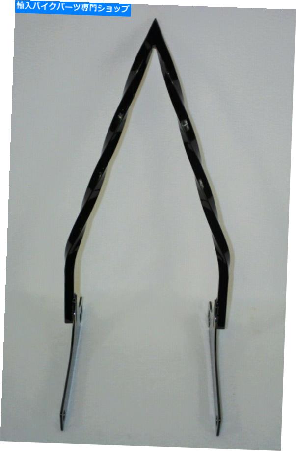 シーシーバー 2010-2017ワイドグライド/脂肪ボブツイストSISSY BAR- 18 " 2010-2017 Wide Glide/Fat Bob Twisted Sissy Bar- 18"【並行輸入品】|Us Custom Parts Shop USDM